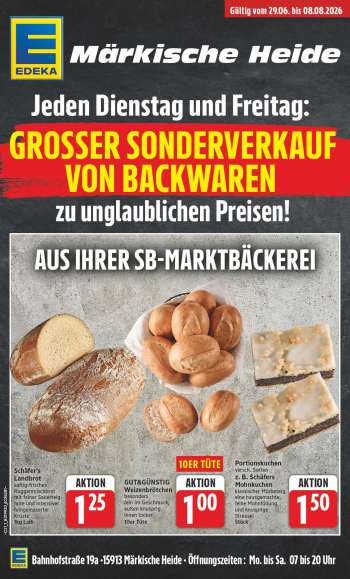 Prospekte Edeka - 3.08.2026 - 8.08.2026.