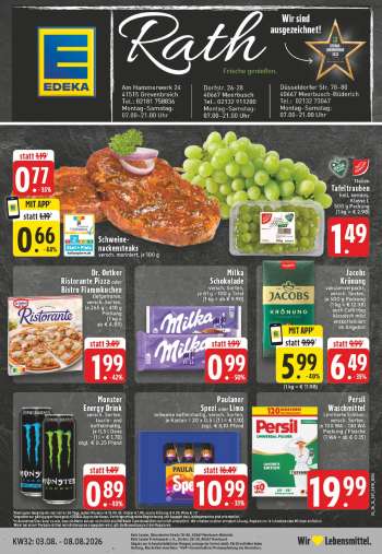 Prospekte Edeka - 3.08.2026 - 8.08.2026.