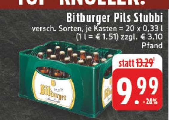 Bitburger Pils Stubbi
