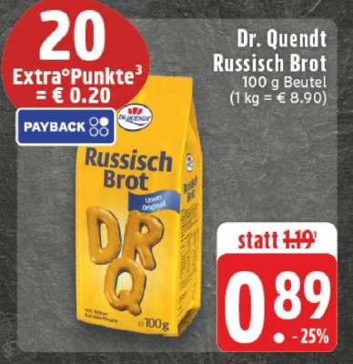DR. QUENDT Russisch Brot