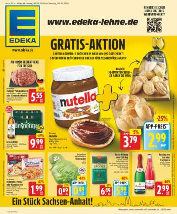 Prospekte Edeka - 3.08.2026 - 8.08.2026.