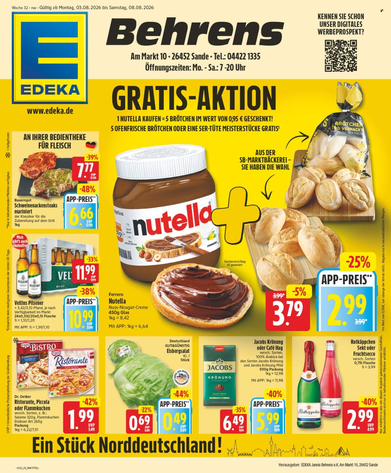 Edeka Prospekte  - 3.08.2026 - 8.08.2026. Seite 3