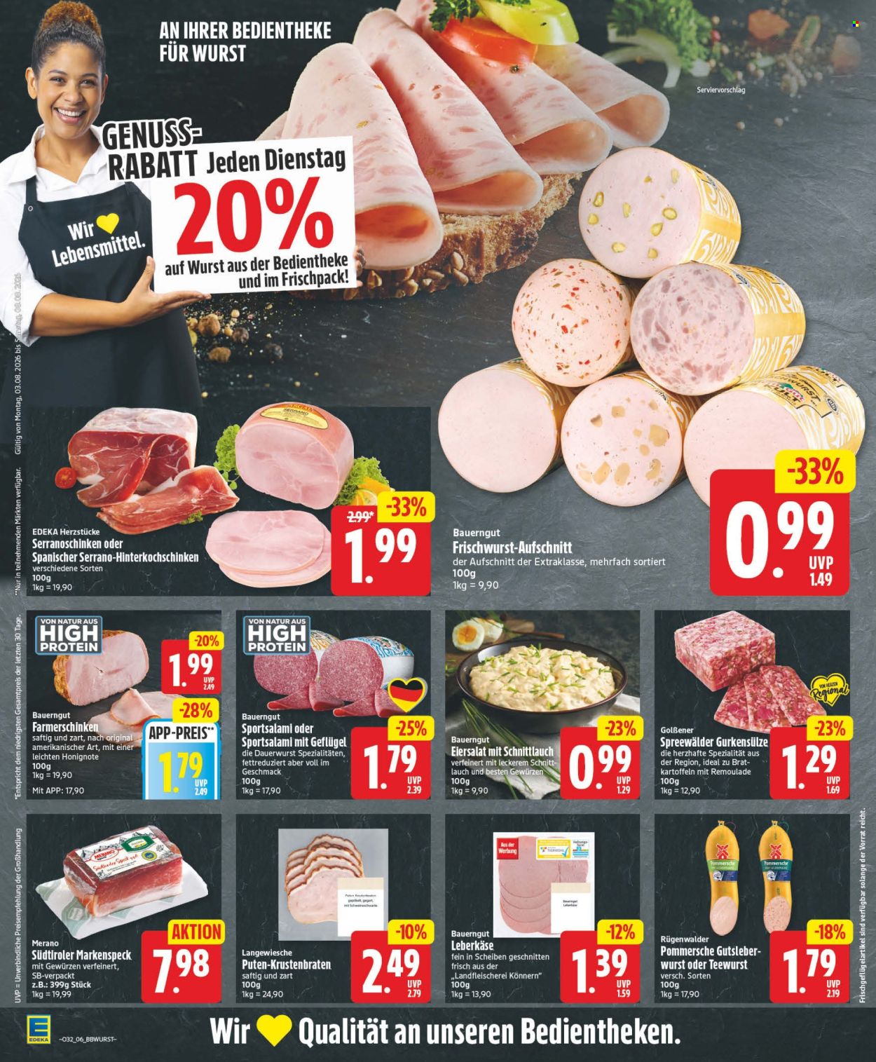 Edeka Prospekte  - 3.08.2026 - 8.08.2026. Seite 6