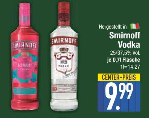 Smirnoff Vodka
