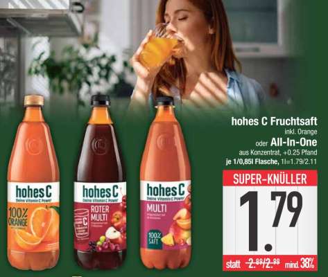 HOHES C Fruchtsaft