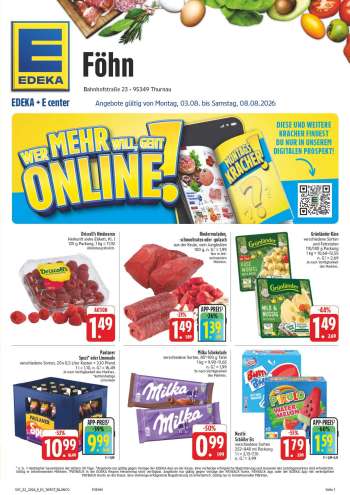 Prospekte Edeka - 3.08.2026 - 8.08.2026.