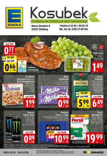 Prospekte Edeka - 3.08.2026 - 8.08.2026.