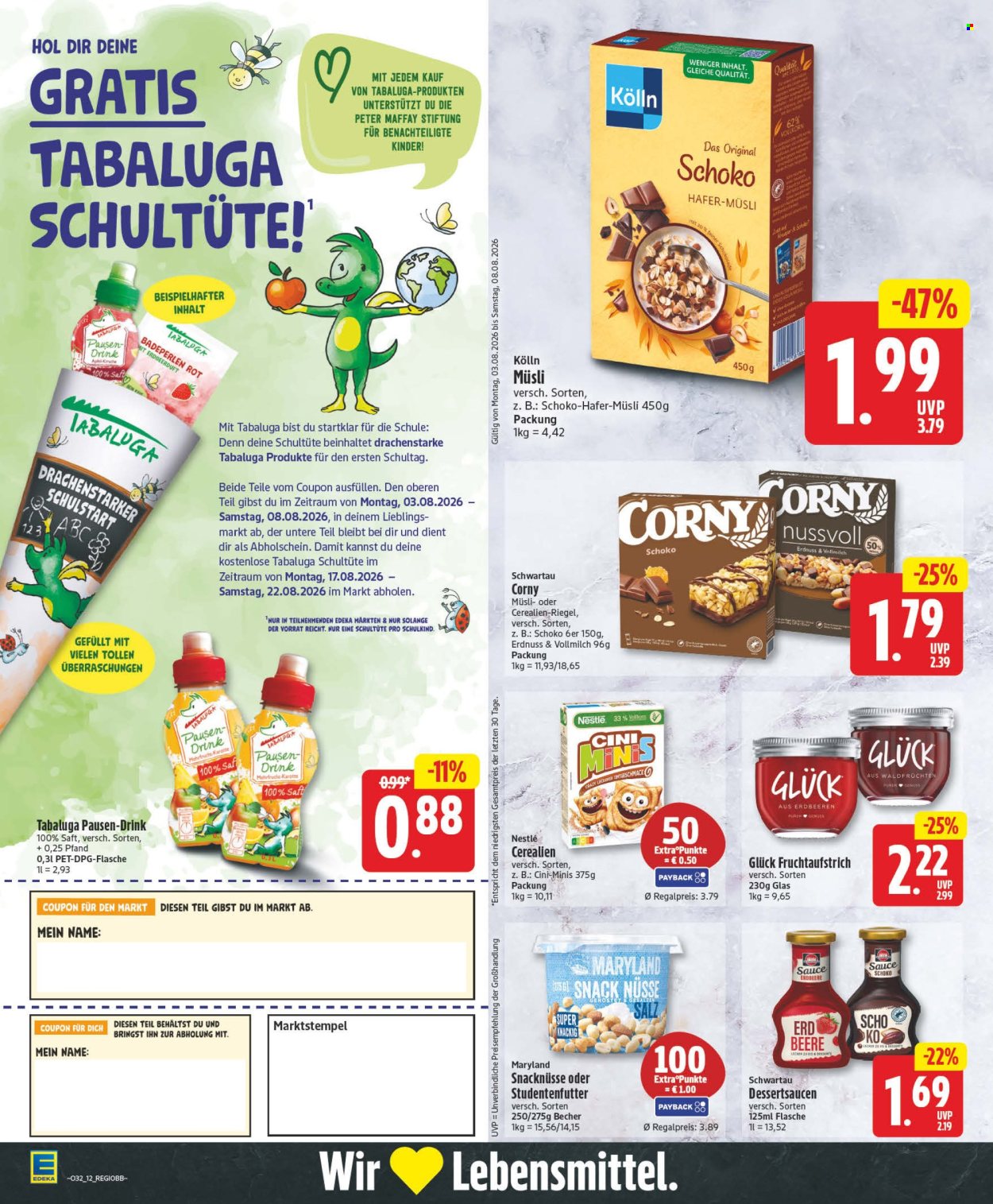 Edeka Prospekte  - 3.08.2026 - 8.08.2026. Seite 12