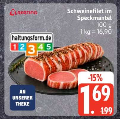 Schweinefilet im Speckmantel