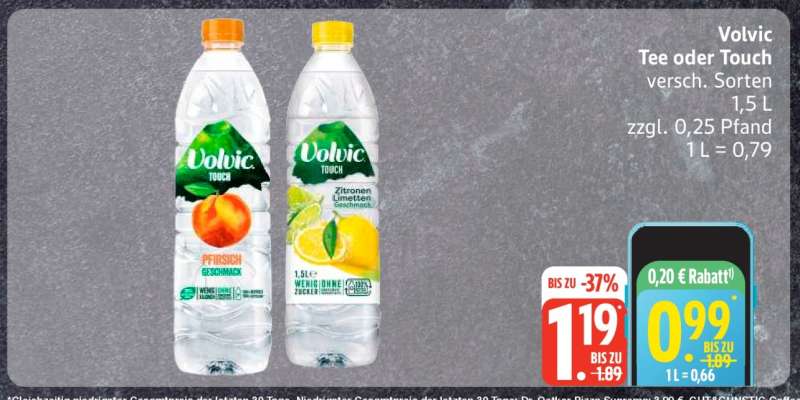 Volvic Tee oder Touch
