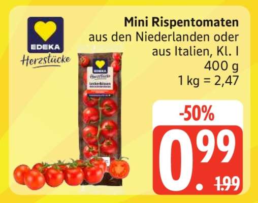 Mini-Rispentomaten