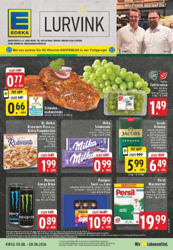Prospekte Edeka - 3.08.2026 - 8.08.2026.