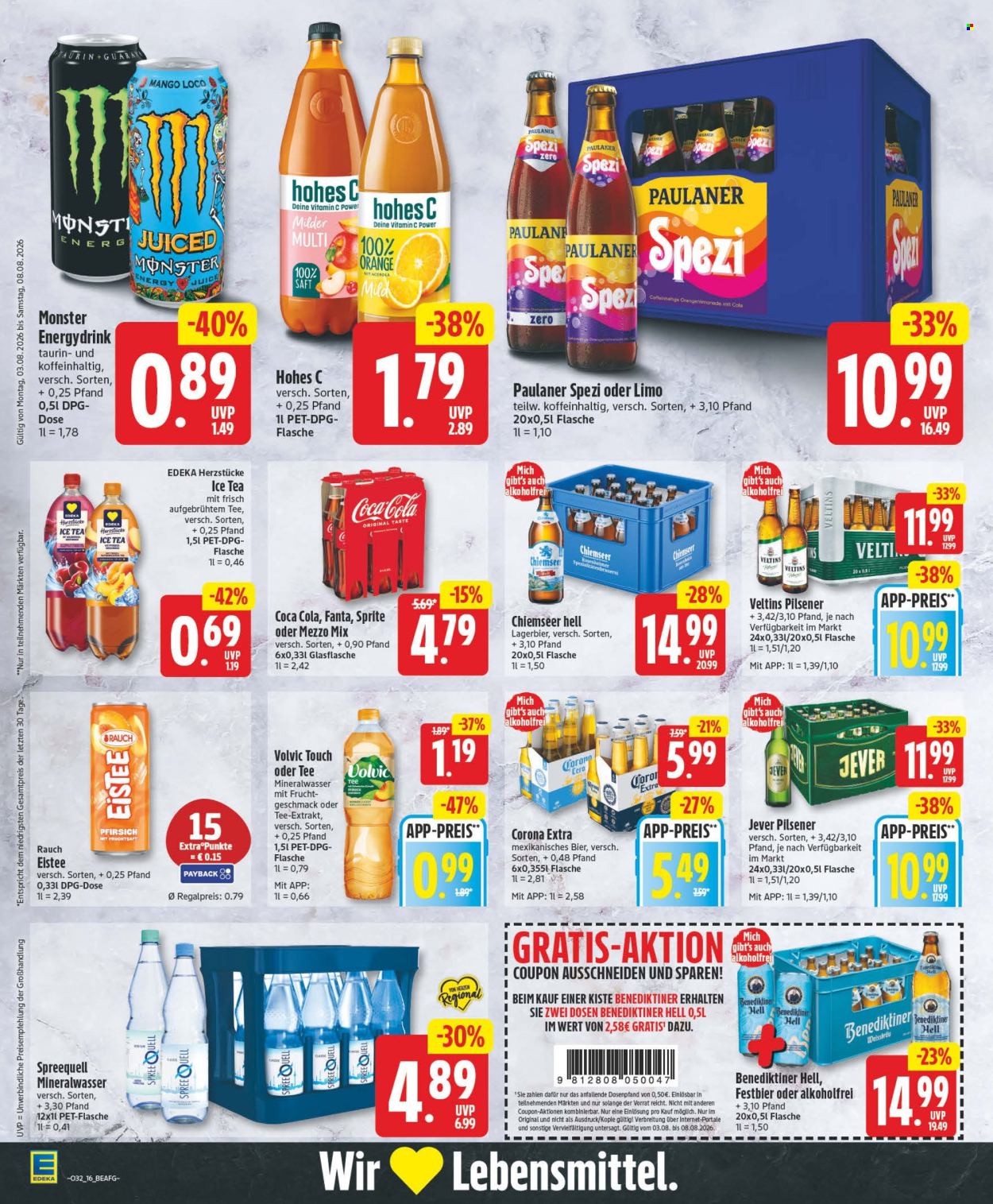 Edeka Prospekte  - 3.08.2026 - 8.08.2026. Seite 16