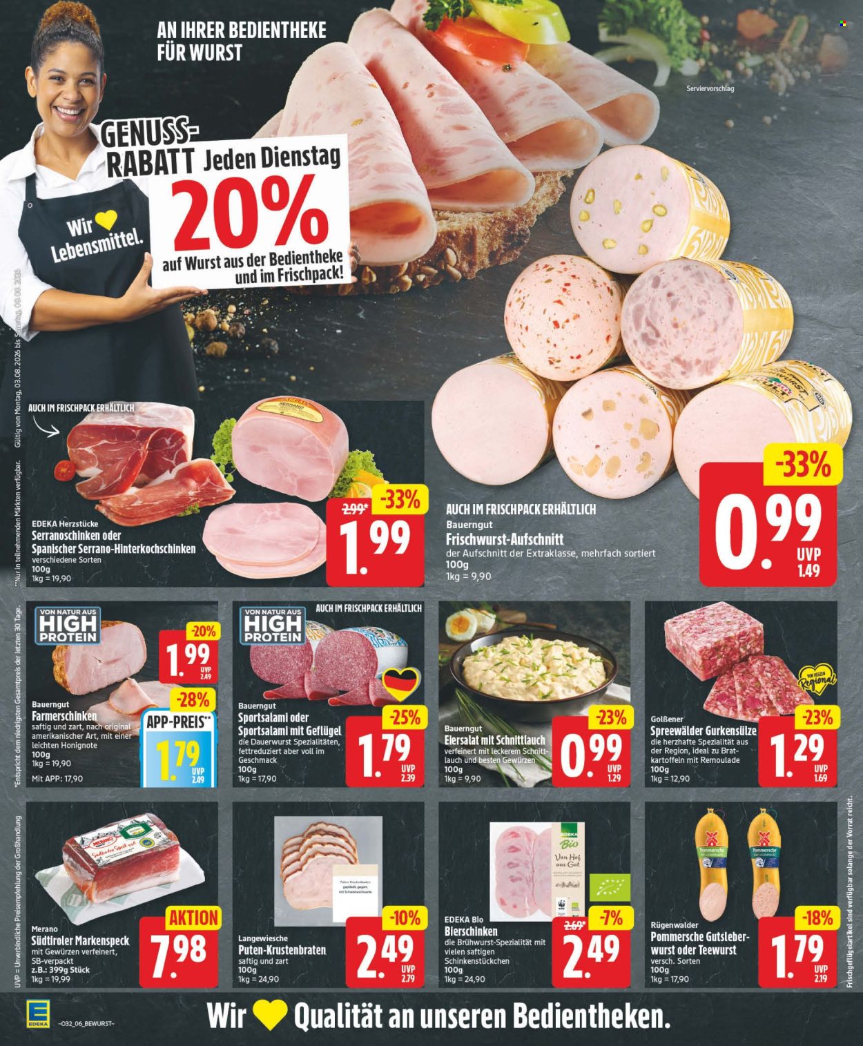 Edeka Prospekte  - 3.08.2026 - 8.08.2026. Seite 6