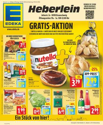 Prospekte Edeka - 3.08.2026 - 8.08.2026.