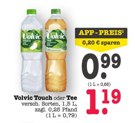 VOLVIC Touch oder Tee