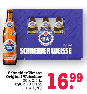 SCHNEIDER WEISSE Original Weißbier