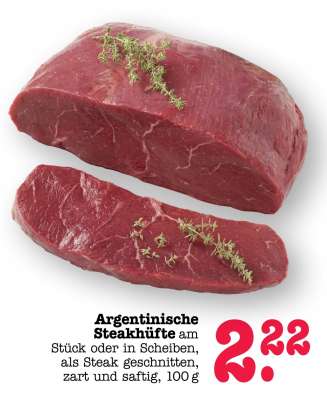 Argentinische Steakhüfte
