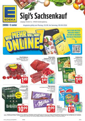 Prospekte Edeka - 3.08.2026 - 8.08.2026.
