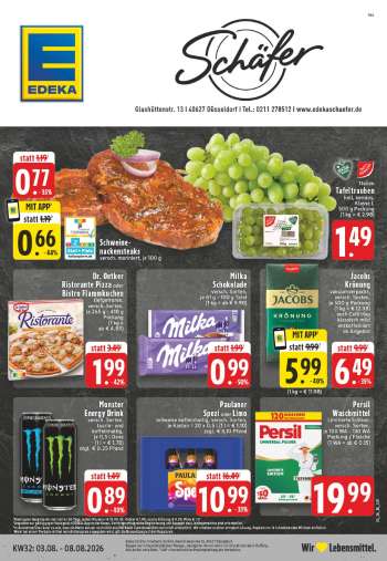 Prospekte Edeka - 3.08.2026 - 8.08.2026.
