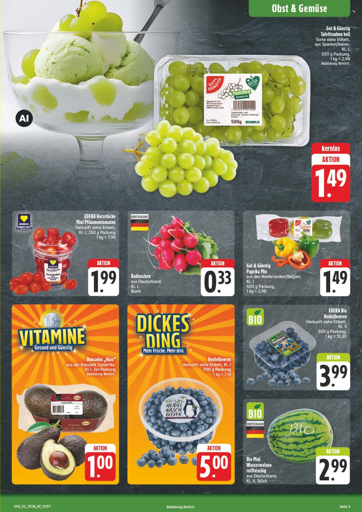 Edeka Prospekte  - 3.08.2026 - 8.08.2026. Seite 3