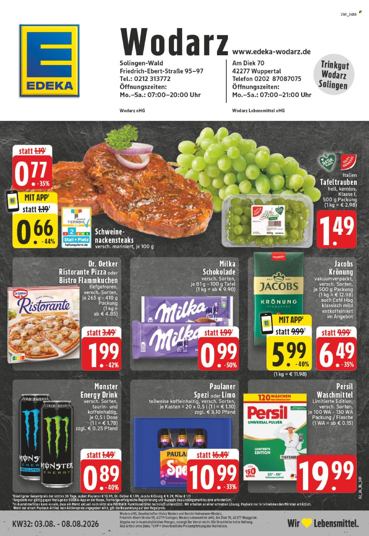 Edeka Prospekte  - 3.08.2026 - 8.08.2026. Seite 1