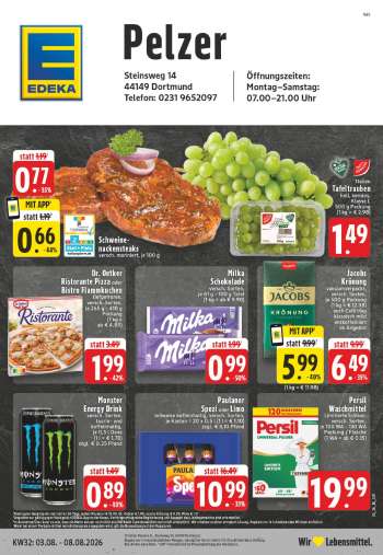 Prospekte Edeka - 3.08.2026 - 8.08.2026.
