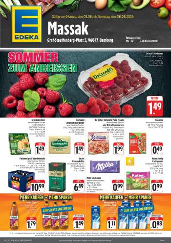 Prospekte Edeka - 3.08.2026 - 8.08.2026.