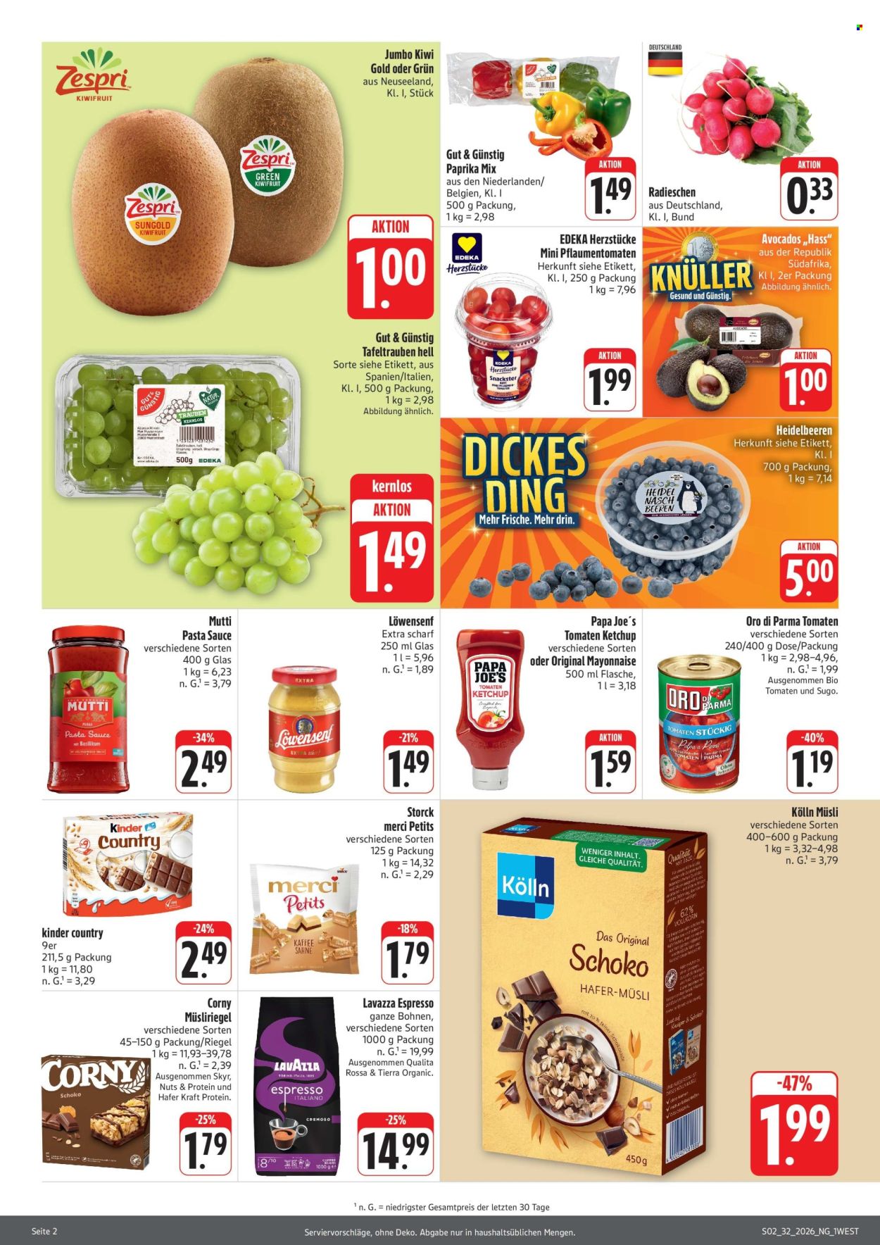 Edeka Prospekte  - 3.08.2026 - 8.08.2026. Seite 2