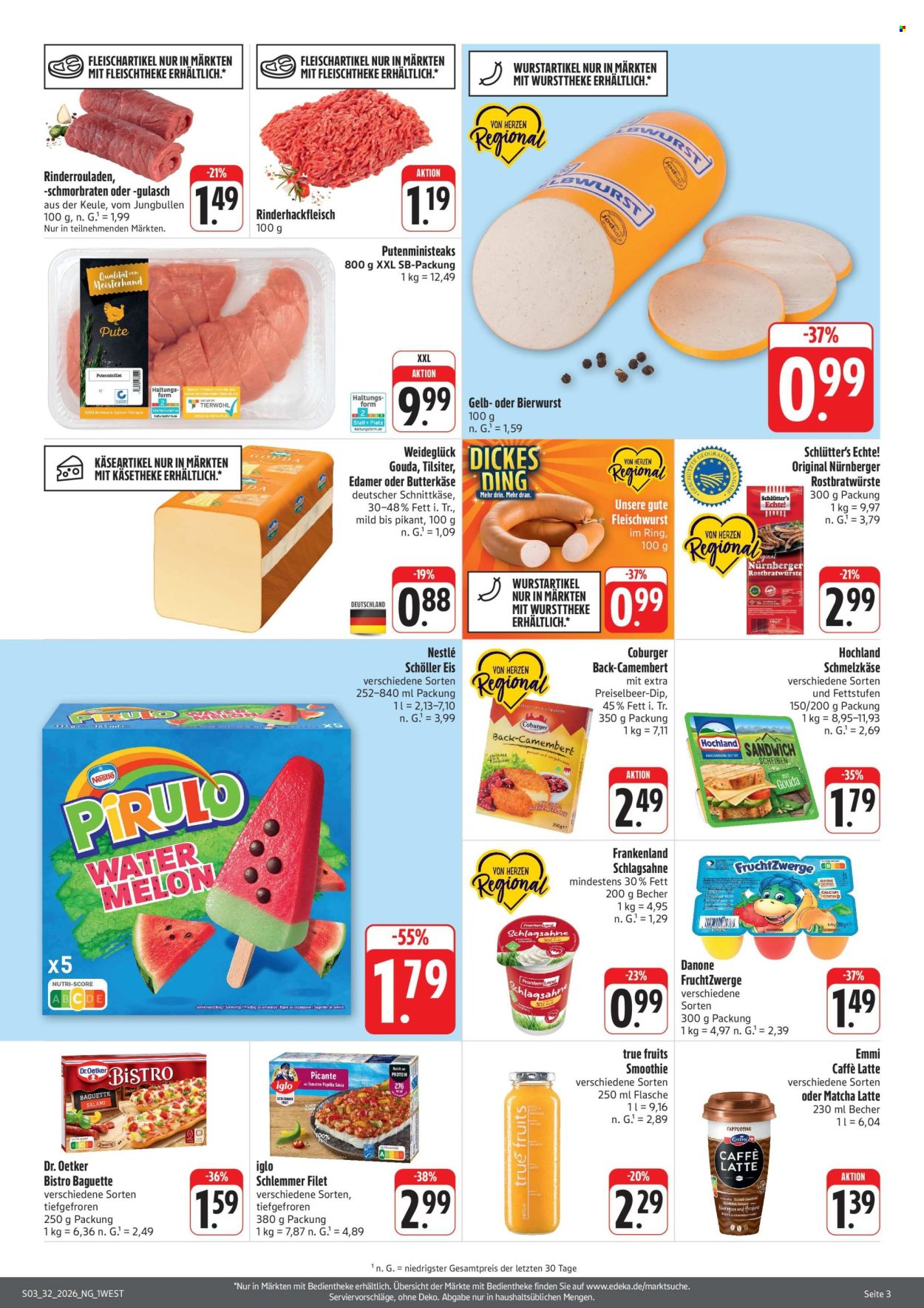 Edeka Prospekte  - 3.08.2026 - 8.08.2026. Seite 3
