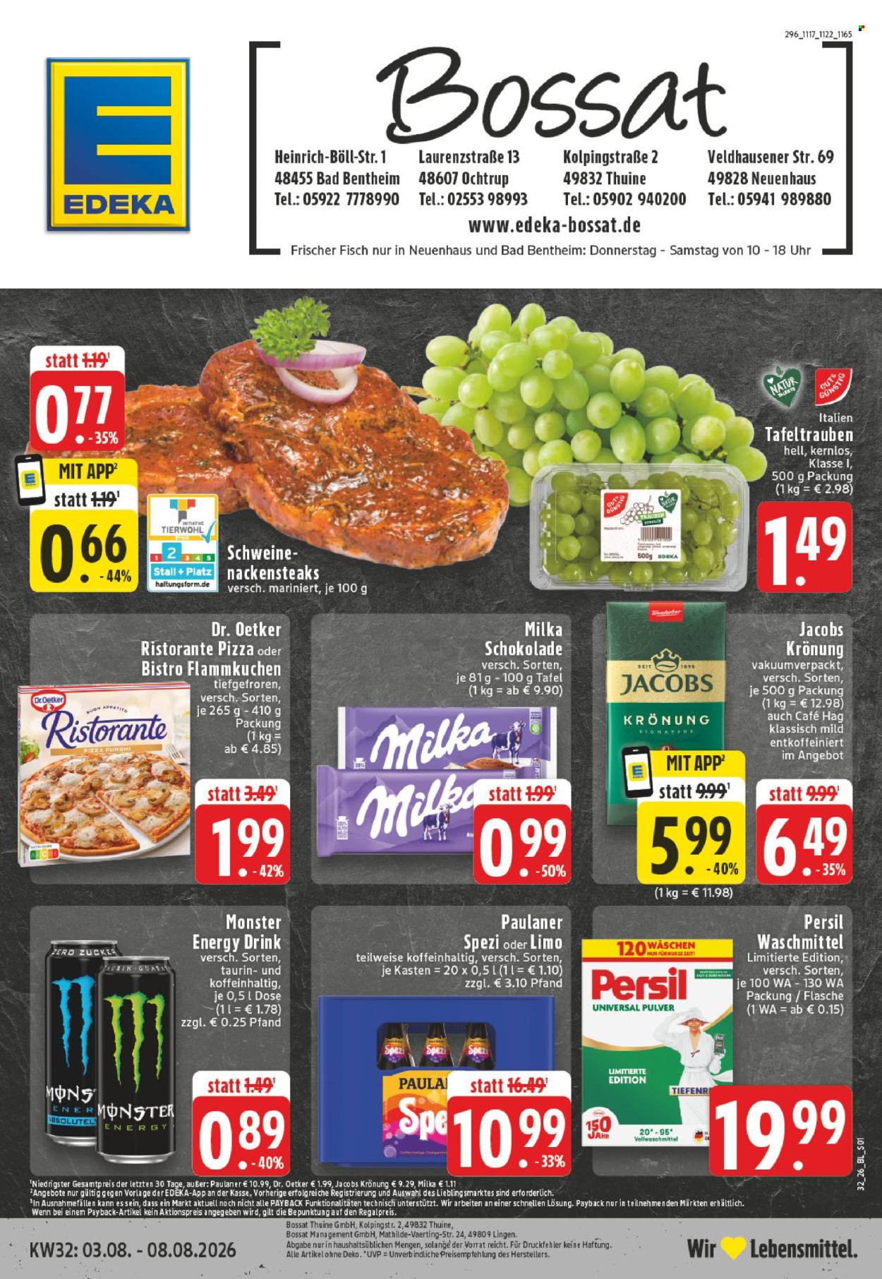Edeka Prospekte  - 3.08.2026 - 8.08.2026. Seite 1