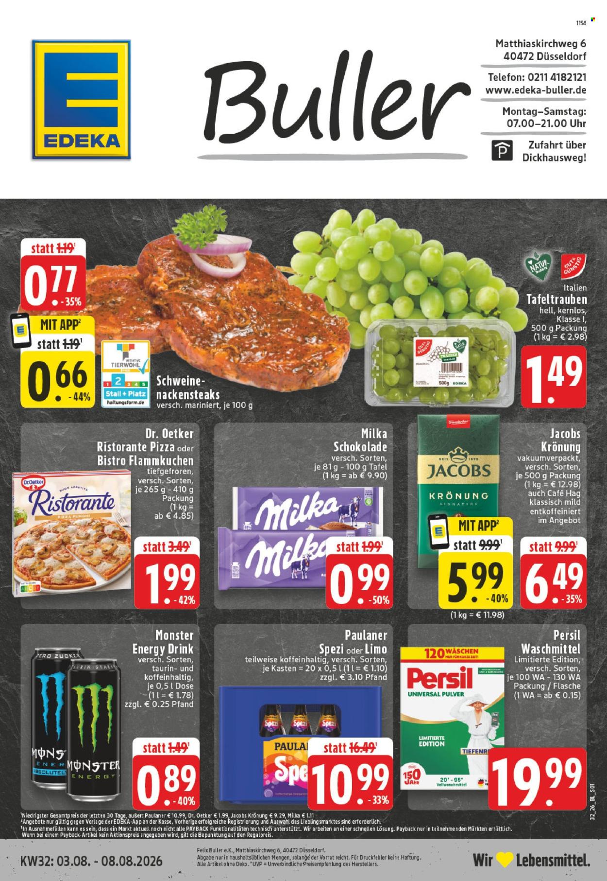 Edeka Prospekte  - 3.08.2026 - 8.08.2026. Seite 1