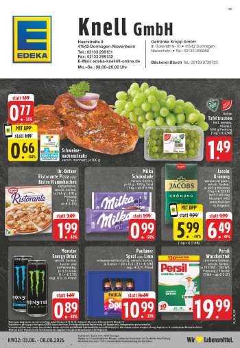 Prospekte Edeka - 3.08.2026 - 8.08.2026.