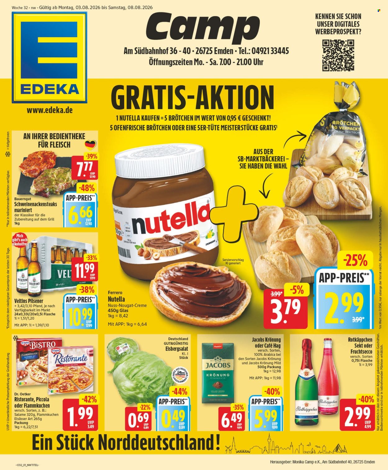Edeka Prospekte  - 3.08.2026 - 8.08.2026. Seite 3