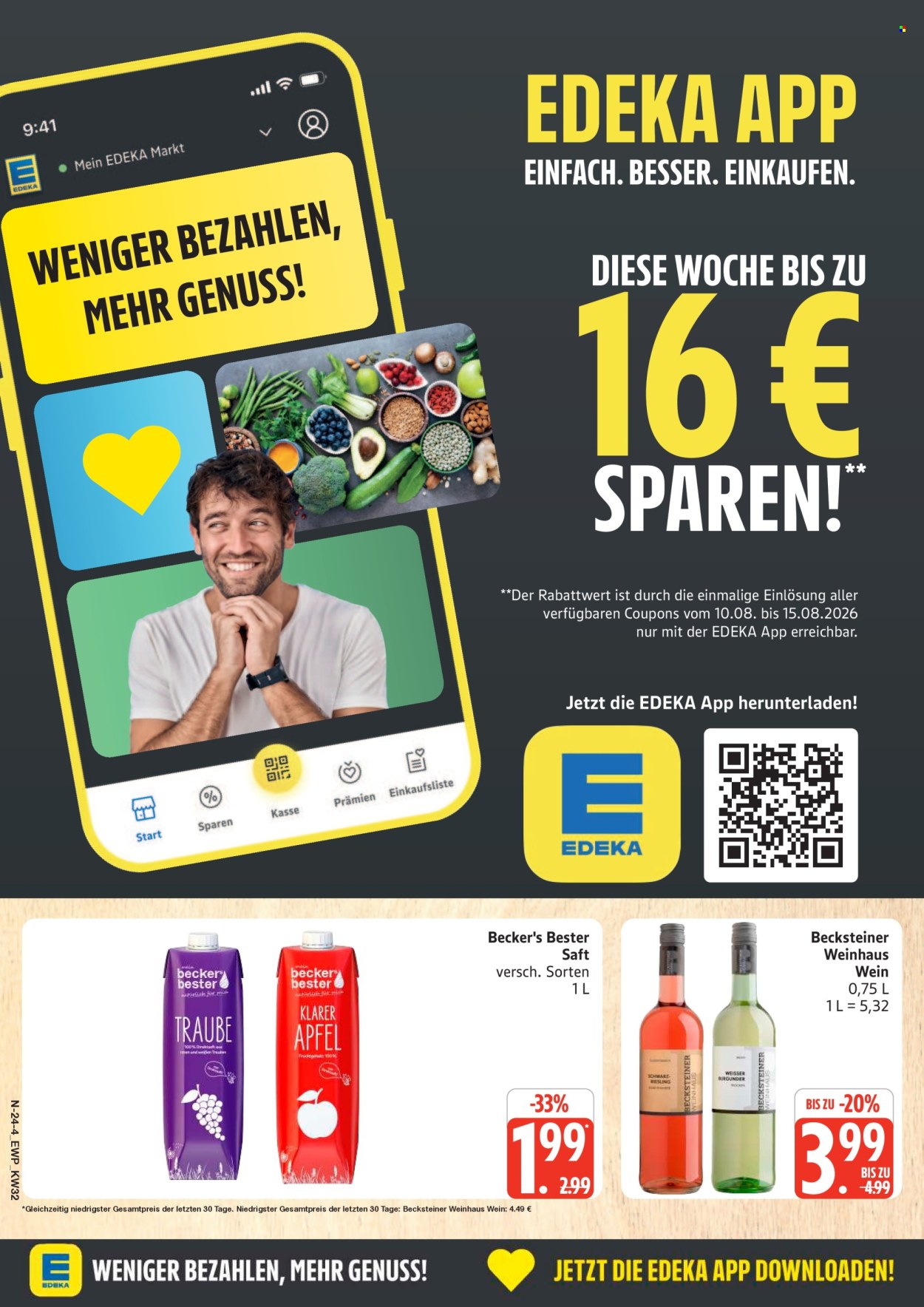 E center Prospekte  - 3.08.2026 - 8.08.2026. Seite 24