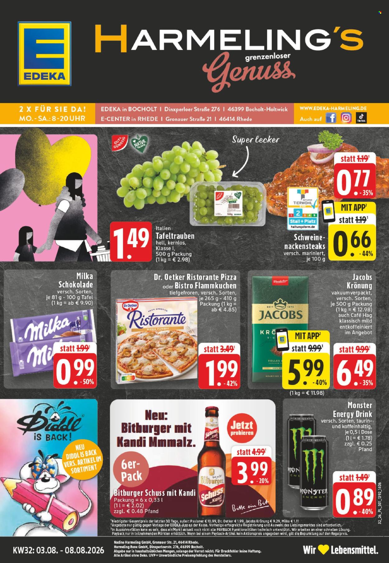 Edeka Prospekte  - 3.08.2026 - 8.08.2026. Seite 1