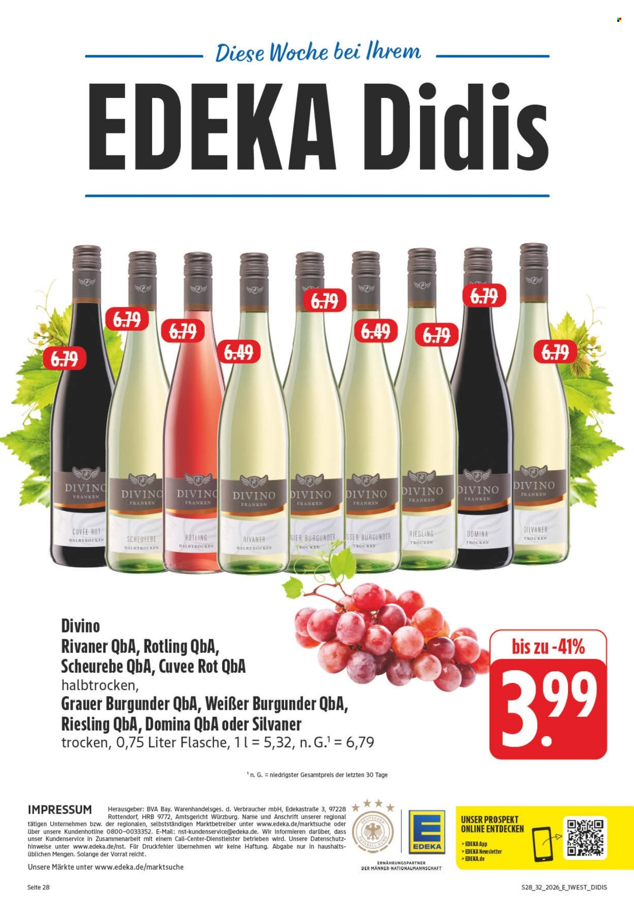 Edeka Prospekte  - 3.08.2026 - 8.08.2026. Seite 2