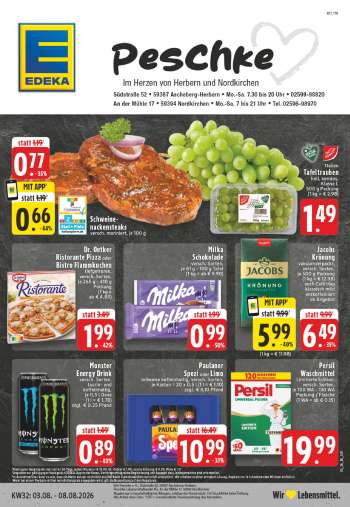 Prospekte Edeka - 3.08.2026 - 8.08.2026.