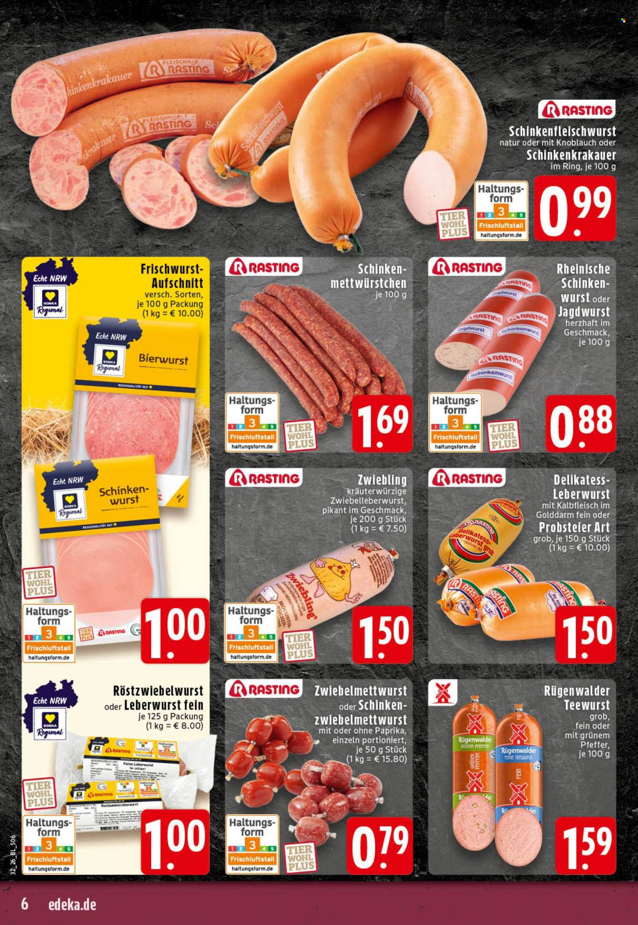 Edeka Prospekte  - 3.08.2026 - 8.08.2026. Seite 6