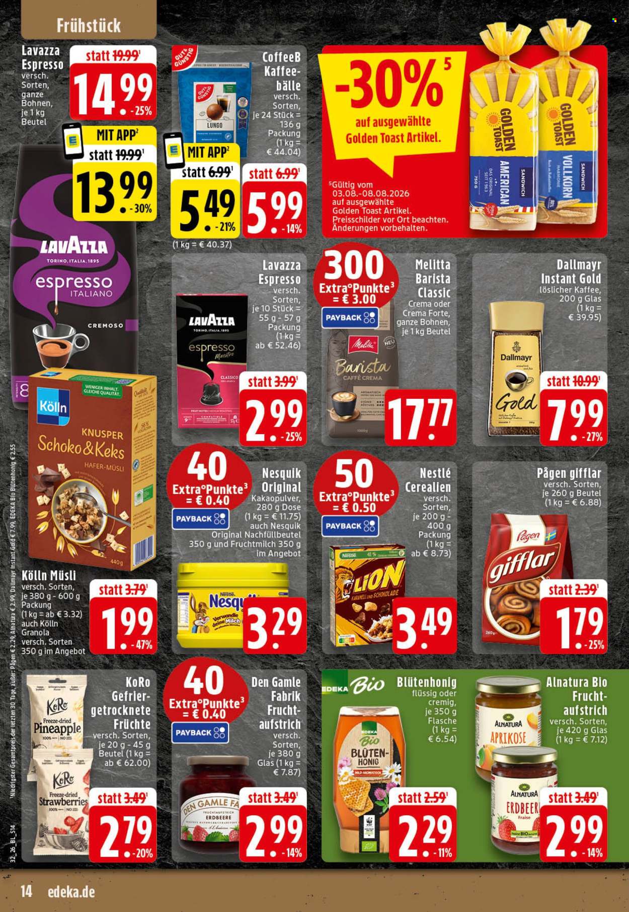 Edeka Prospekte  - 3.08.2026 - 8.08.2026. Seite 14
