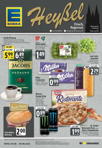 Prospekte Edeka - 3.08.2026 - 8.08.2026.