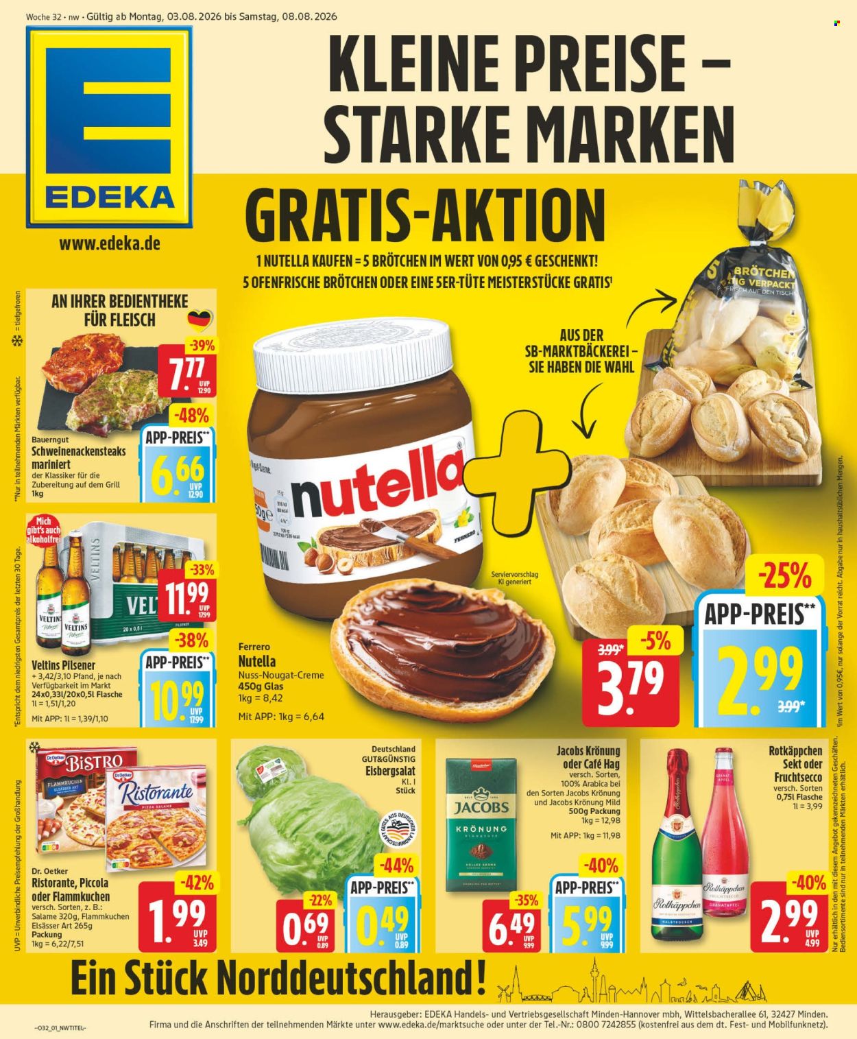 Edeka Prospekte  - 3.08.2026 - 8.08.2026. Seite 3