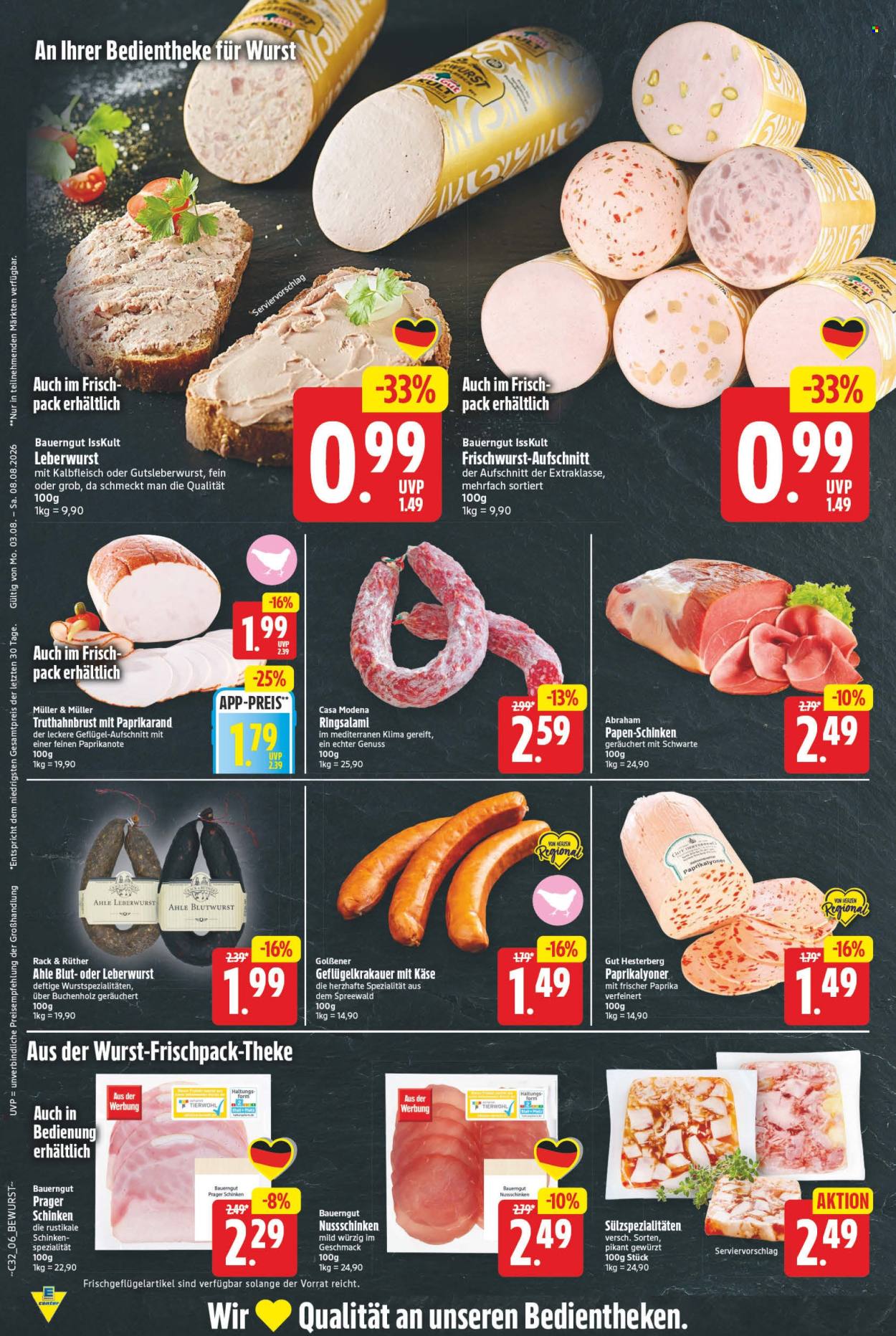 E center Prospekte  - 3.08.2026 - 8.08.2026. Seite 6