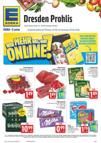 Prospekte Edeka - 3.08.2026 - 8.08.2026.
