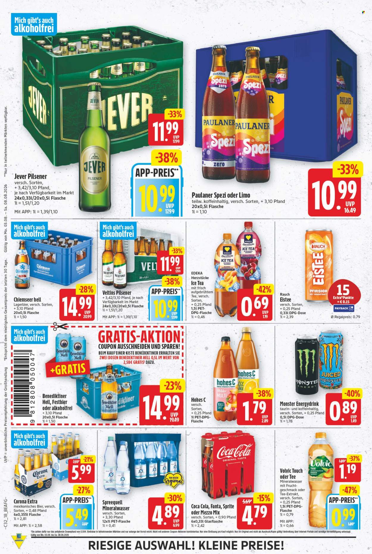 E center Prospekte  - 3.08.2026 - 8.08.2026. Seite 18