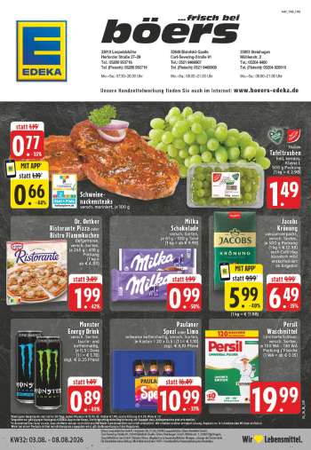 Prospekte Edeka - 3.08.2026 - 8.08.2026.