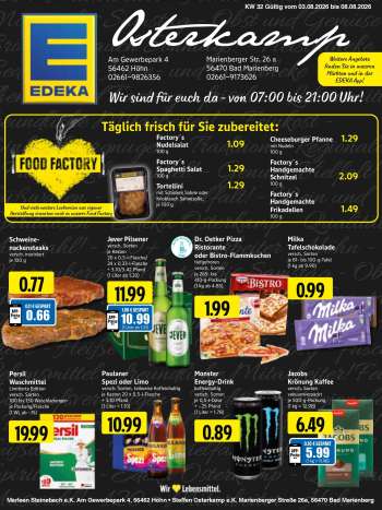 Prospekte Edeka - 3.08.2026 - 8.08.2026.