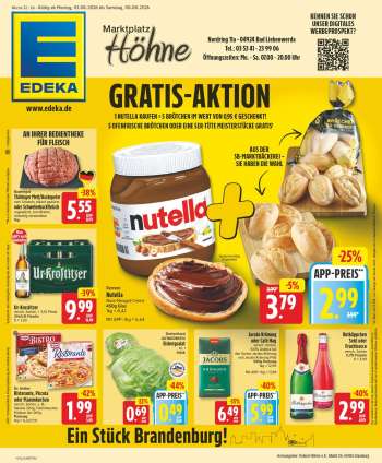 Prospekte Edeka - 3.08.2026 - 8.08.2026.