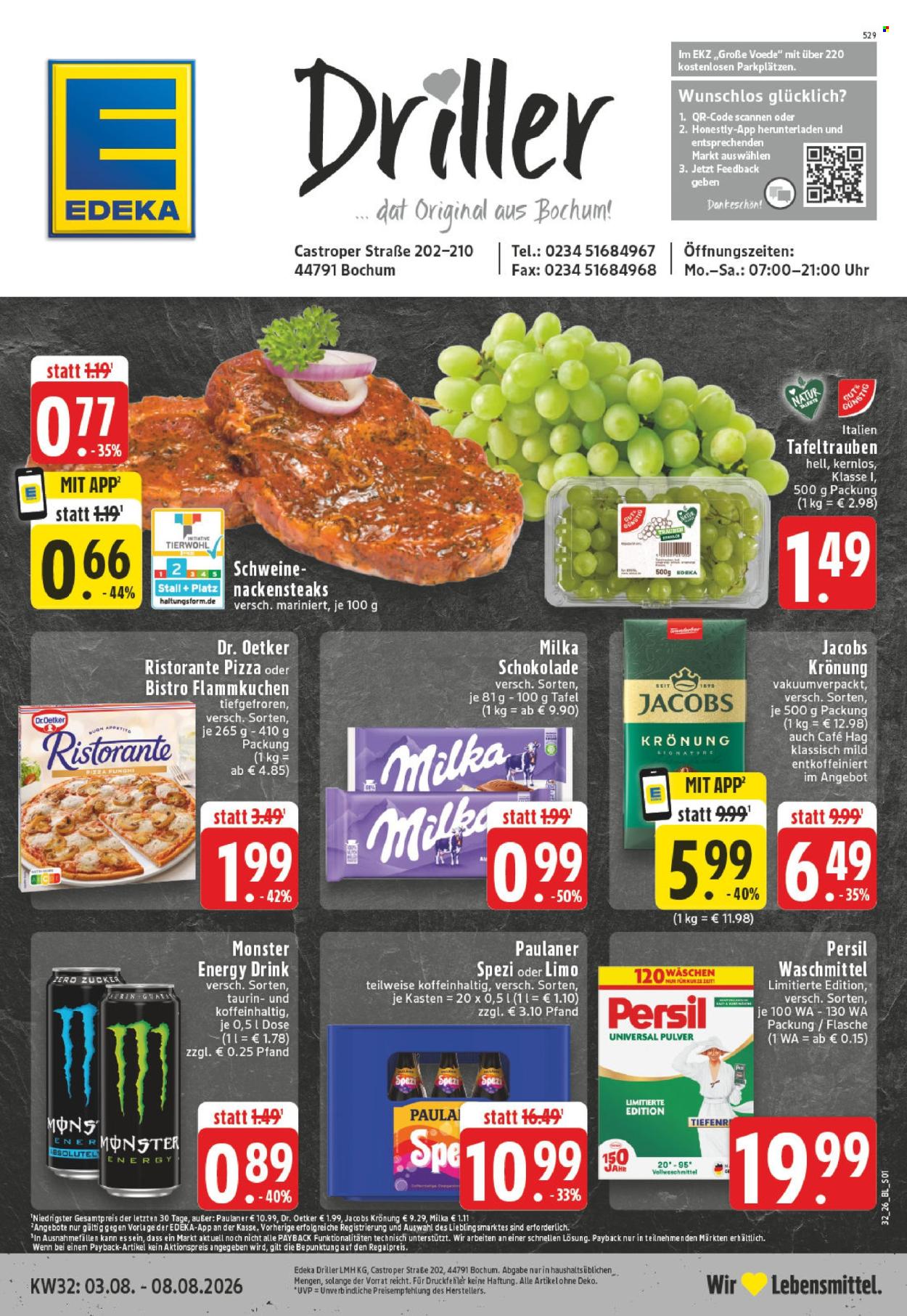 Edeka Prospekte  - 3.08.2026 - 8.08.2026. Seite 1