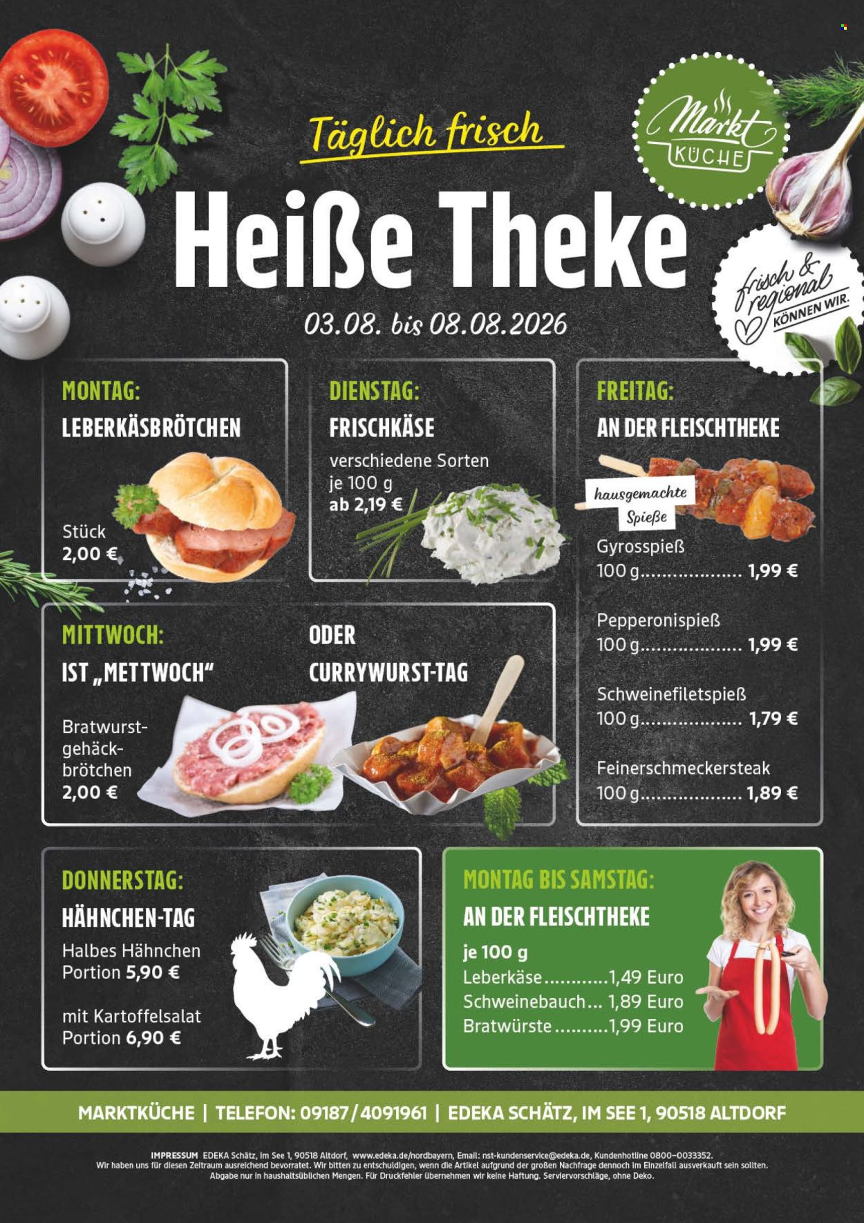 Edeka Prospekte  - 3.08.2026 - 8.08.2026. Seite 2